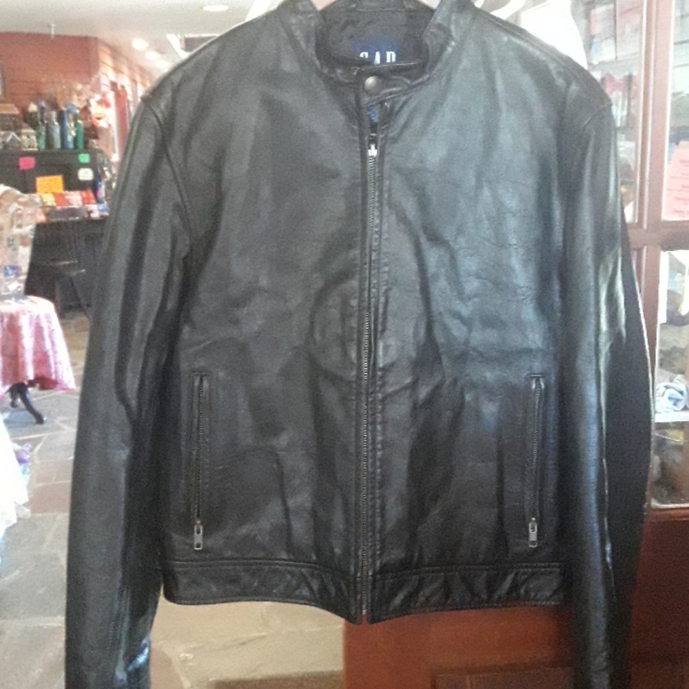 Leather jacket